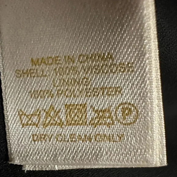 Kate Spade ruffle sleeve black mini dress size 10 - Picture 10 of 10